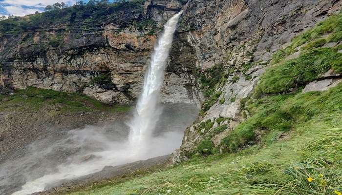 Sissu Waterfall is a stunning natural wonder