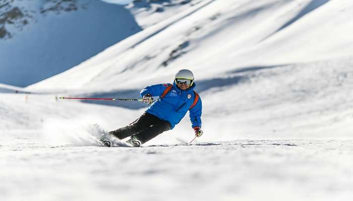 Skiing is an adventurous activity that visitors opt for in Sethan Valley.