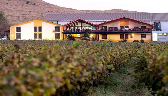  The signboard guiding the way to Sula vineyard