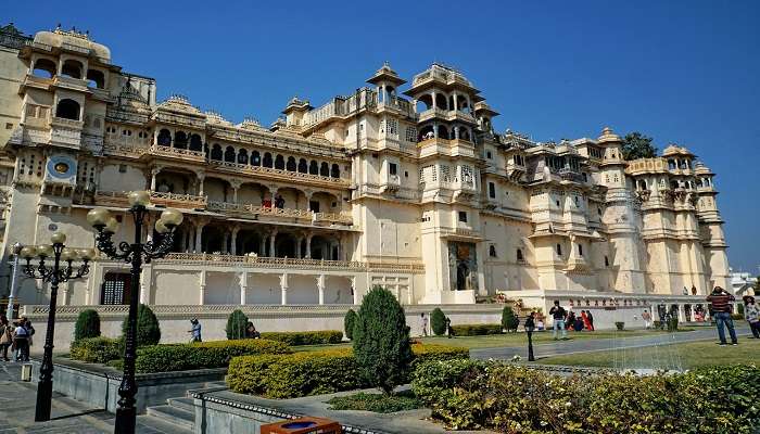 The City Palace In Udaipur