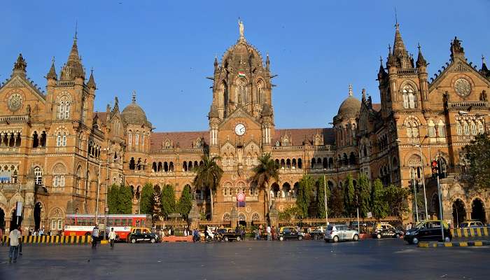 Chhatrapati Shivaji Terminus is the most energetic place in Mumbai 