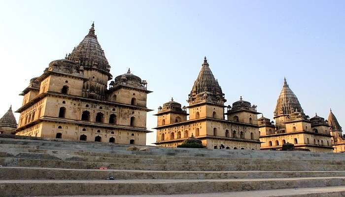 The Royal Chhatris Of Orchha