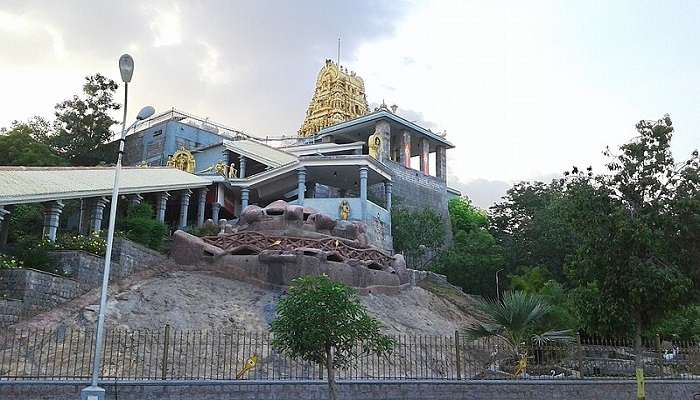 Stunning architecture of Thindal Murugan Temple one of the best places to visit near erode