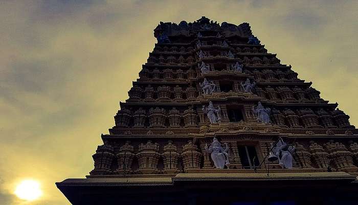 Seek blessing at the Sri Chamundeshwari Temple In Mysore