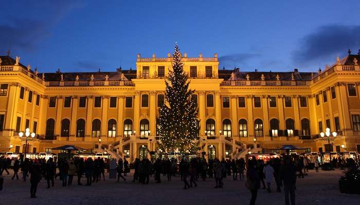 Décorations de Noël à Vienne, Autriche