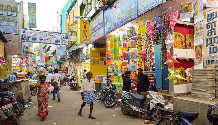 Local Shopping is a non-negotiable while planning on things to do in Royapuram