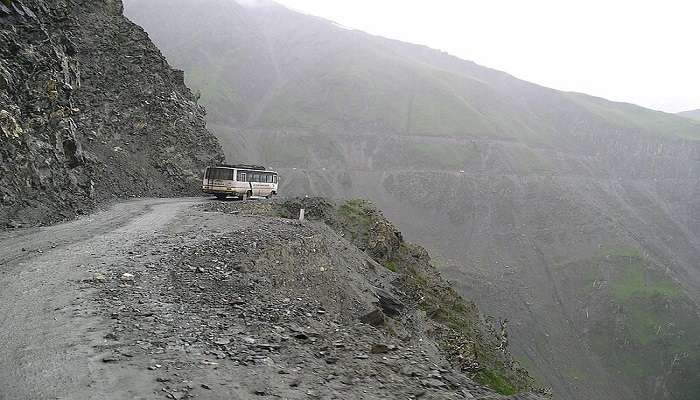 The dangerous and beautiful Zoji La Pass