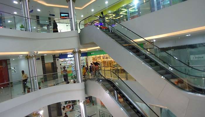 visit the Abad Nucleus Mall in Maradu