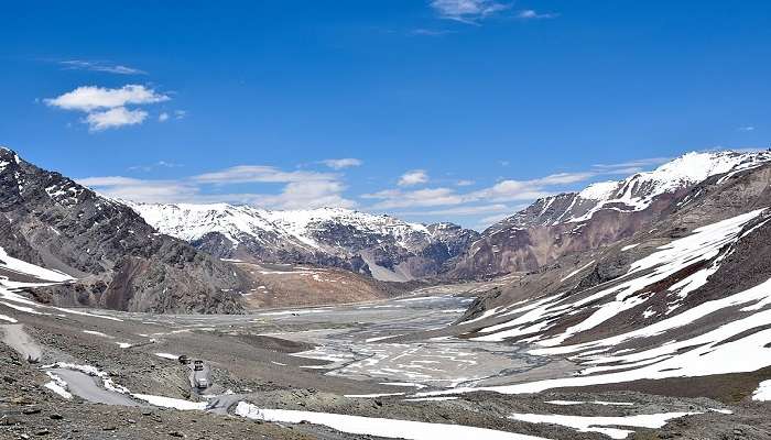 The serene view from Baralacha Pass