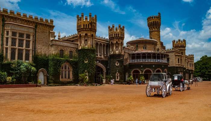 La vue de palais du Bangalore