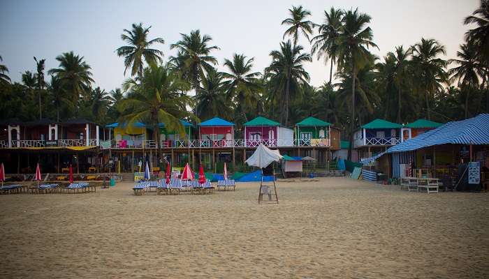 Cabanes de plage, Goa