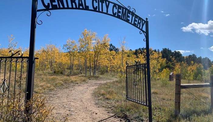 Central City Masonic Cemetery is often considered to be one of the top haunted places in Colorado