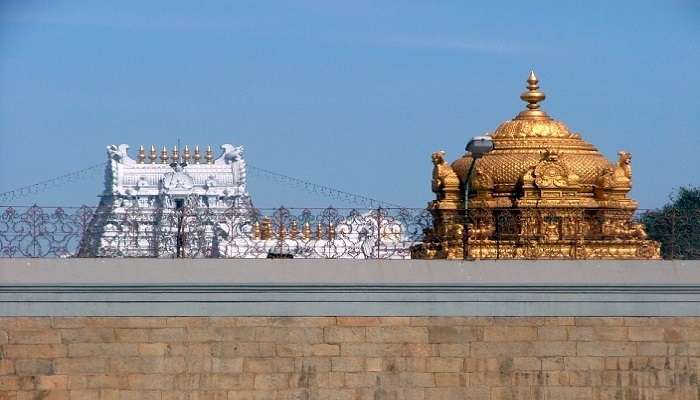 Gold-plated gopurams of Dwaraka Tirumala make it one of the amazing Konaseema tourist places