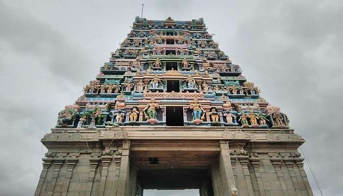 An image resembling Ettimadai Amman Temple.