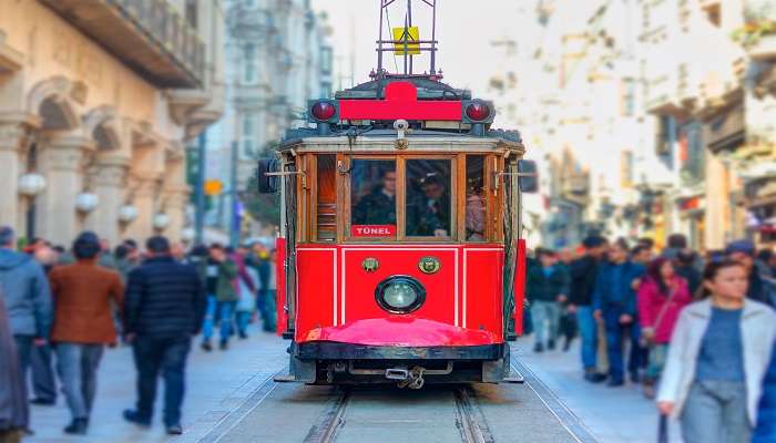 Enjoy a quintessential New Year in Istiklal Street (Avenue).