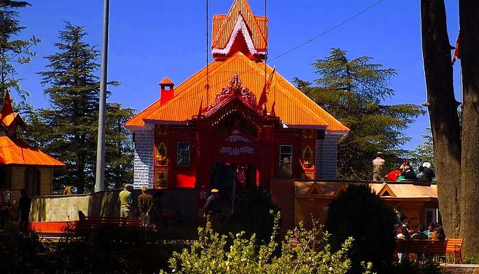 An Image representing Jakholi Temple near Arki Fort