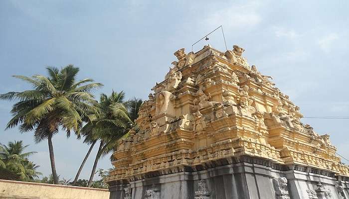 Roof carvings at the Shiva Temple in Kotipalli