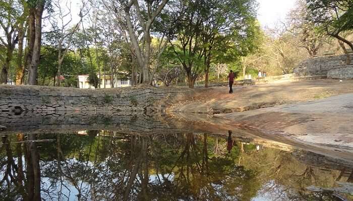 Namada Chilume is an oasis of clear water