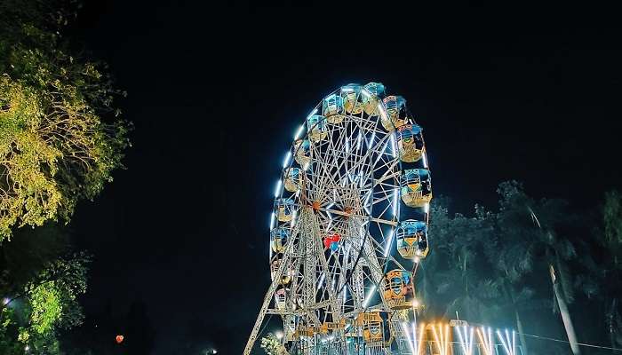 The view of Pensacola State Fair Of Florida