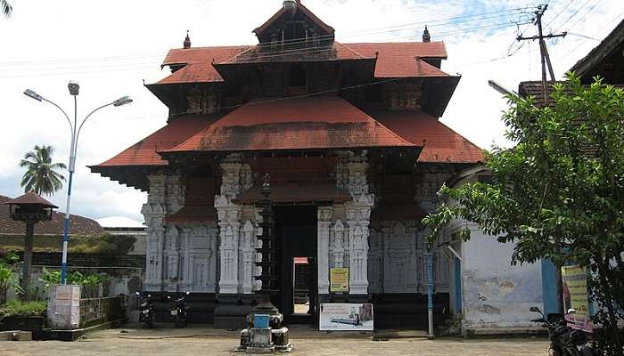 Embark on a spiritual journey to Poornathareyeesa Temple in Maradu