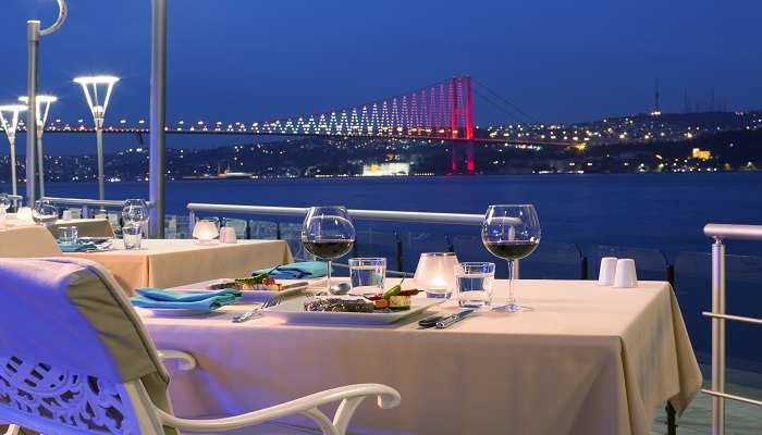 Celebrate New Year’s Eve on a private dinner cruise at Bosphorus.