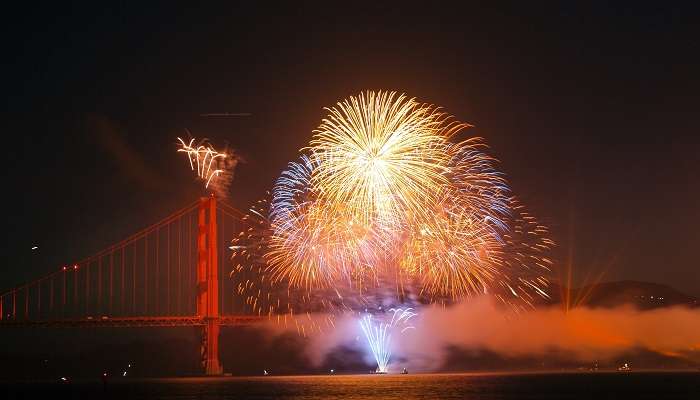 Enjoy fireworks at New Year parties in San Francisco