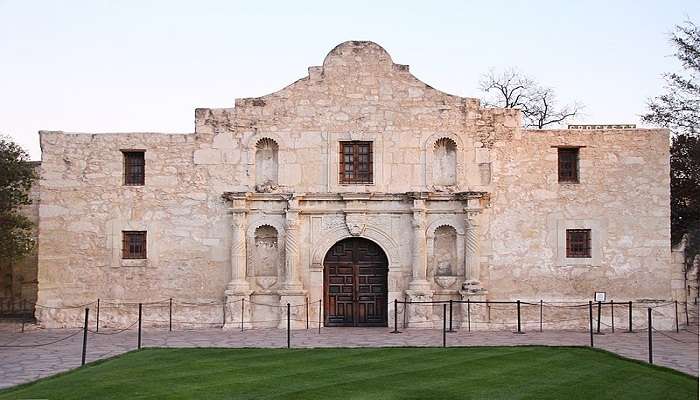 The Alamo, one of the haunted places in San Antonio