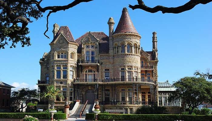 The Bishop’s Palace - Haunted places in Galveston