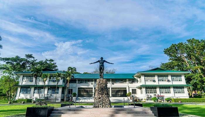 The exterior vista of the University of the Philippines Los Banos, among haunted places in the Philippines.