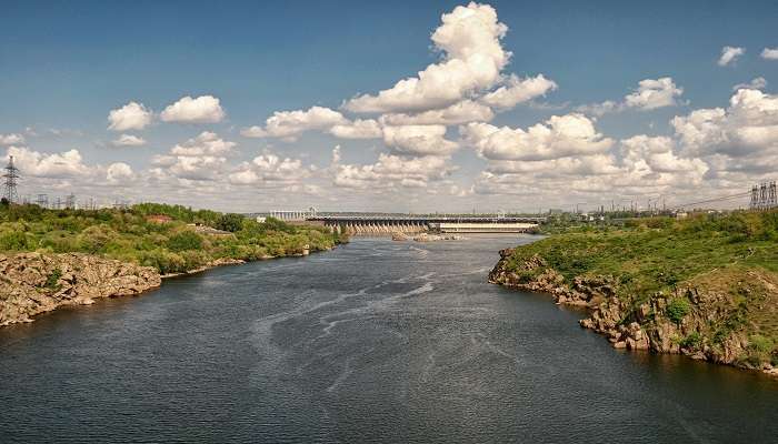 Scenic view of Korokoro Dam in Belmont Regional Park