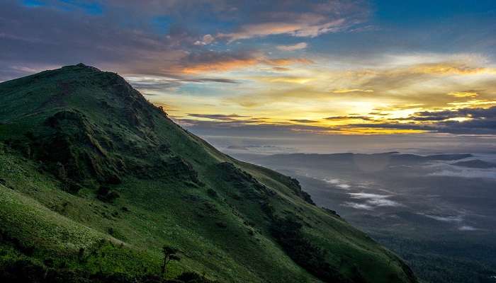 Breathtaking scenery of Western Ghats in Ettimadai