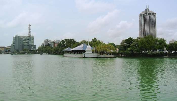 La vue de lac Beira. Colombo