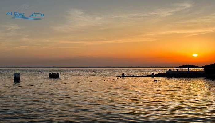 View of a beach in Bahrain.