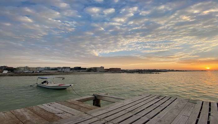 Sunset at Asry Beach