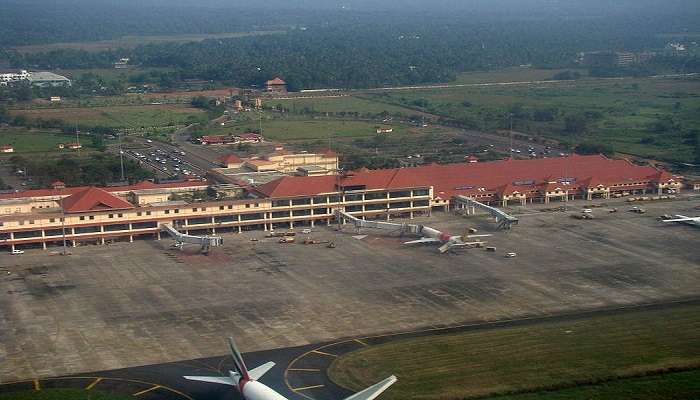 Cochin International Airport is located in Nedumbassery