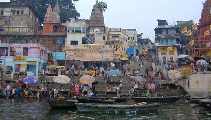 Dashashwamedh Ghat is the heart of the action and the top attraction in Varanasi.