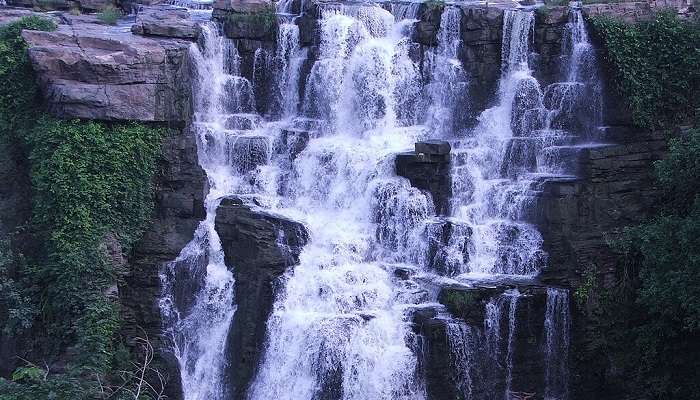 View of Ethipothala Falls