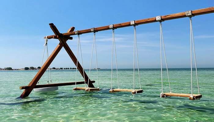 The view of Hawar Island Beach