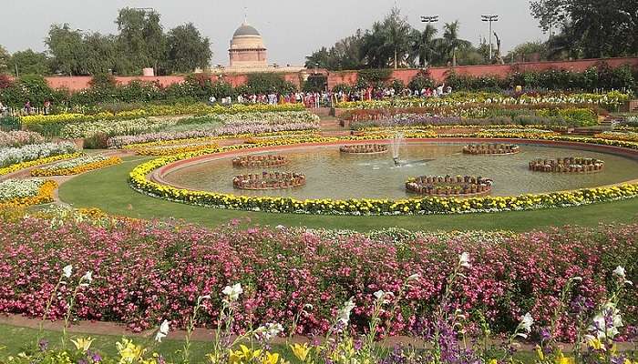 Entry inside Amrit Udyan is free for all visitors.