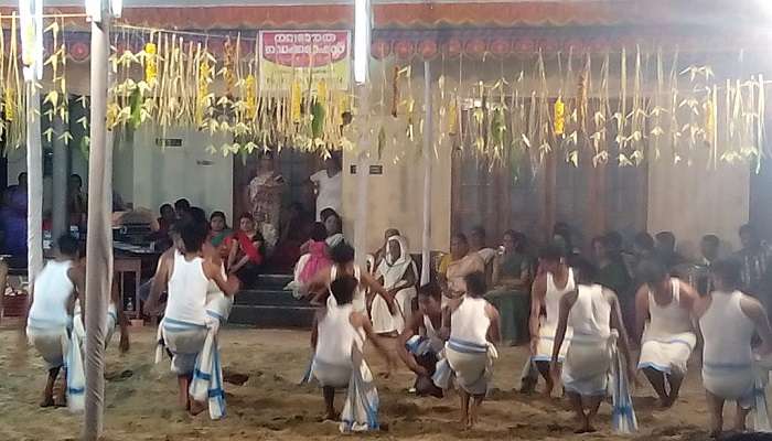 Kuthiyottam sacrifice at the Chettikulangara Bharani