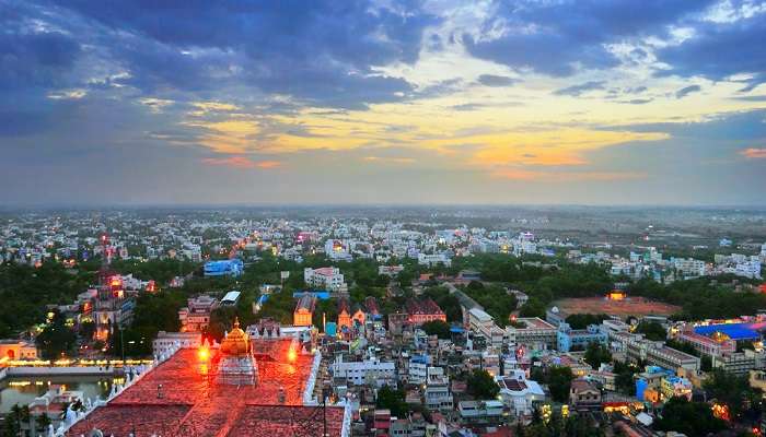 Panoramic view of the city