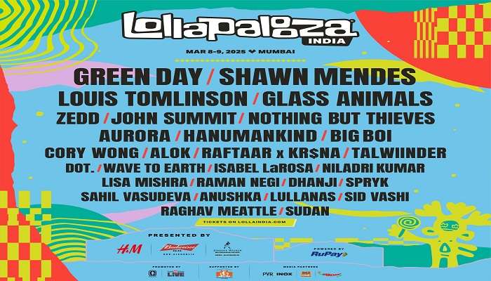 Lollapalooza music festival dates and venue