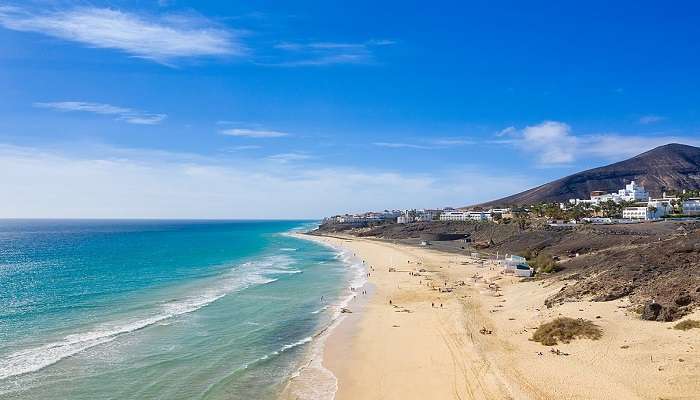 A wonderful view of Playa de Esquinzo