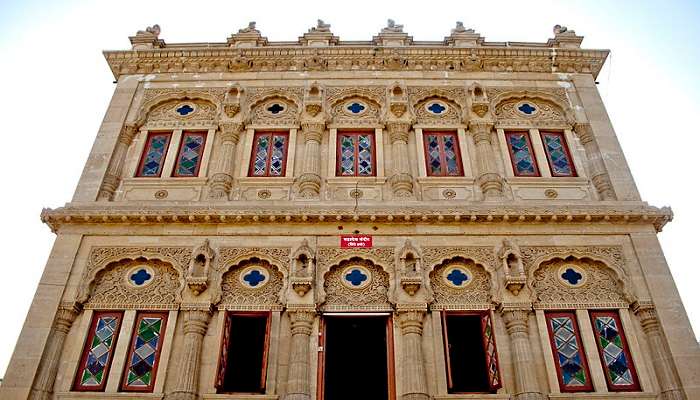 Shinde Chhatri is a memorial dedicated to Maratha military leader Mahadji Shinde.