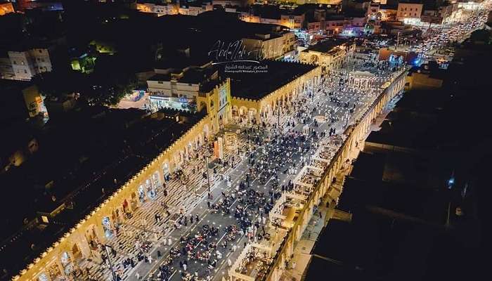 The view of Souq Al Qaisariya