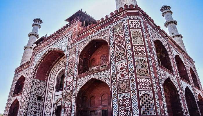 The tomb of Akbar is one of the best tourist attractions in Agra.