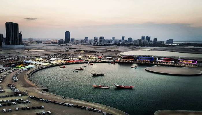 The view of Water Garden City Beach