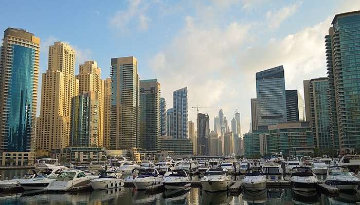 23 Marina is the fourth tallest building in Dubai.