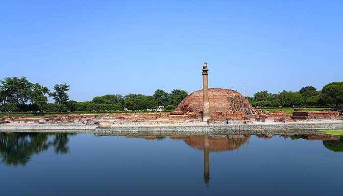 Ashoka Pillar, historical places in Bihar