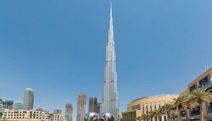 Burj Khalifa is the first tallest building in Dubai.